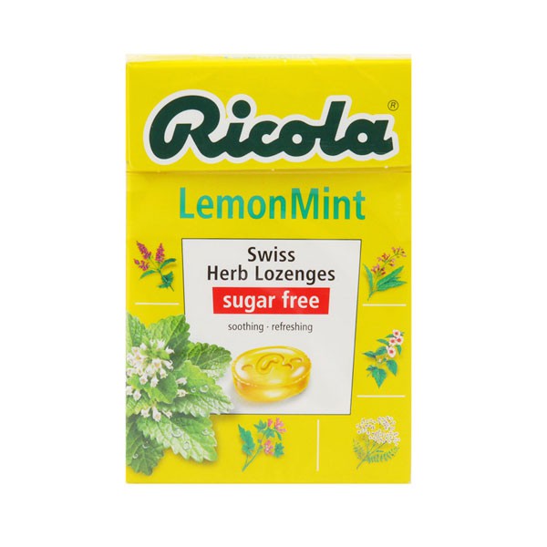 [Chính hãng] Kẹo ngậm thảo mộc không đường Ricola 40g của Thụy Sĩ