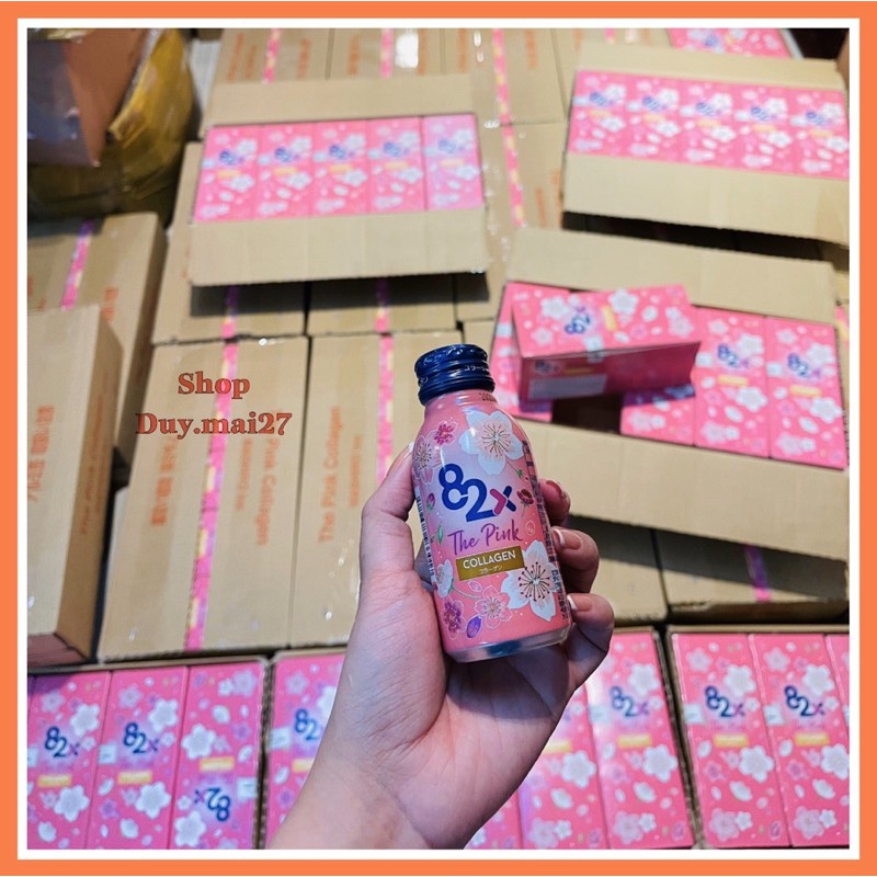 COLLGEN 82X THE PINK COLLAGEN NHẬT BẢN LỐC 10 CHAI (CHÍNH HÃNG)