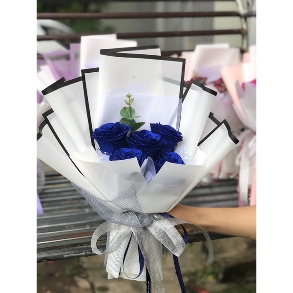 Bó hoa nhũ 5 bông siêu đẹp FG1522