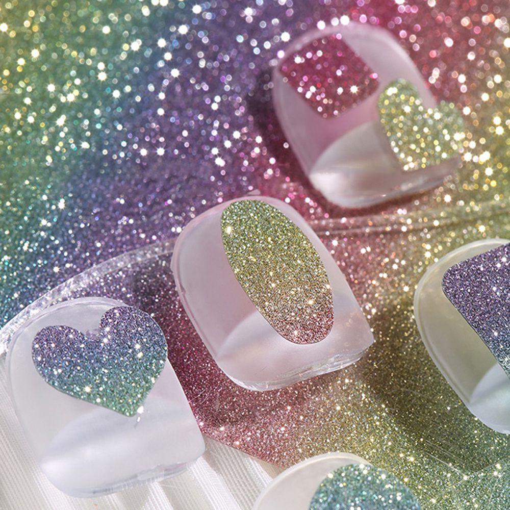 Đề Can 3D Màu Gradient Sáng Bóng Chuyên Dụng Trang Trí Móng Nghệ Thuật