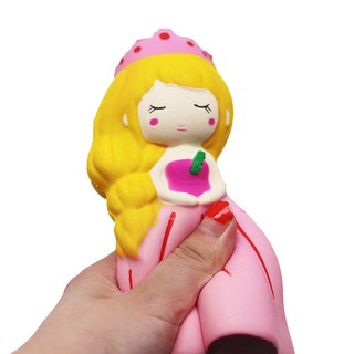 Rẻ bèoĐồ chơi bóp Squishy kiểu dáng công chúa với họa tiết hình cô dâu