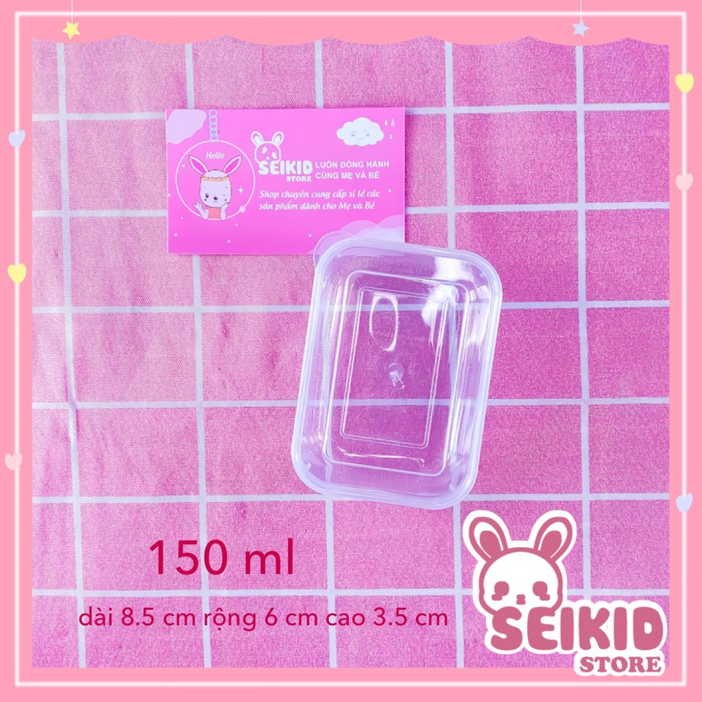 Khay Trữ,Hộp Trữ Đông Loại 1 Ngăn 60ml Tiện Dụng Cho Mẹ và Bé Seikid