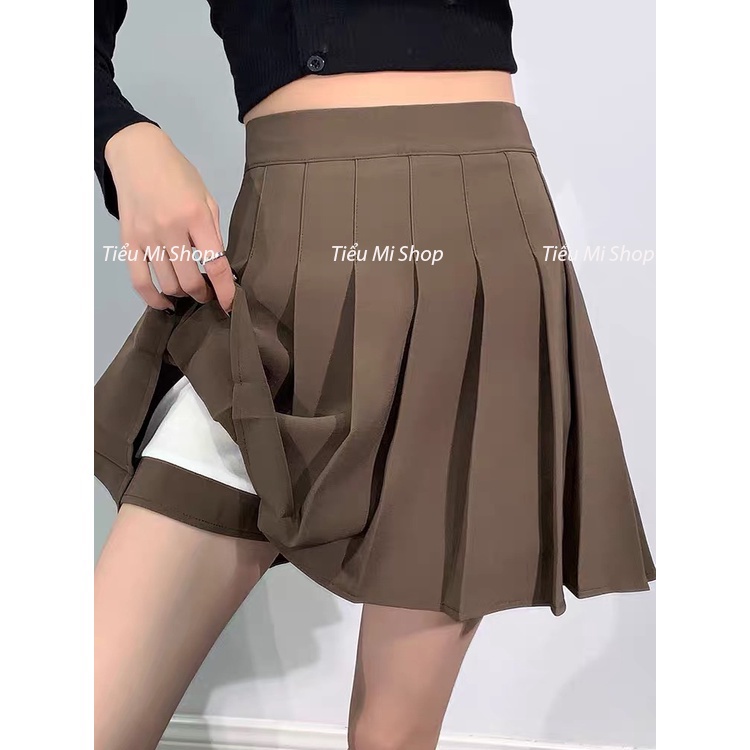 Chân váy xếp ly kiểu tennis, chân váy xếp ly chữ A siêu xinh-Tiểu Mi Shop