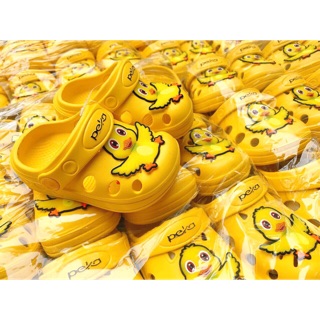 [ Hoàn 10k xu nhập mã SPE47485 cho đơn từ 50k] dép con vịt vàng peka hàng caosu đúc thái lan đế chống trượt cho bé