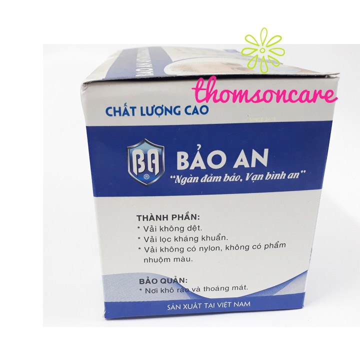 Khẩu Trang y tế 4 lớp Than Hoạt Tính Bảo An 50 Cái | BigBuy360 - bigbuy360.vn