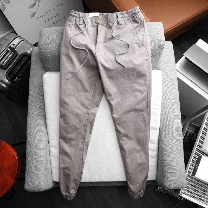 quần jogger dây kéo