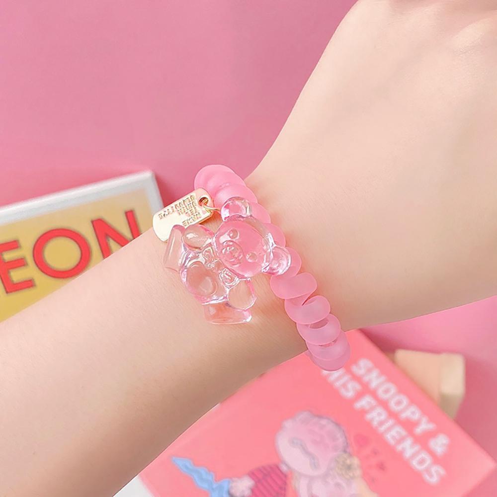 Dây Buộc Tóc Đuôi Ngựa Hình Gấu DANILO Ngọt Ngào Dễ Thương Phong Cách Hàn Quốc Cho Nữ