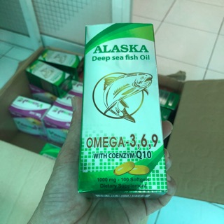 Alaska Omega 369 - Bổ Não, Tăng Cường Thị Lực, Giảm Nguy Cơ Mắc Bệnh Tim Mạch lọ 100 viên