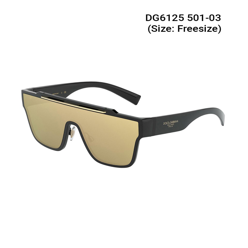 Kính mát chính hãng Dolce Gabbana DG6125 màu sắc thời trang, thiết kế dễ đeo bảo vệ mắt