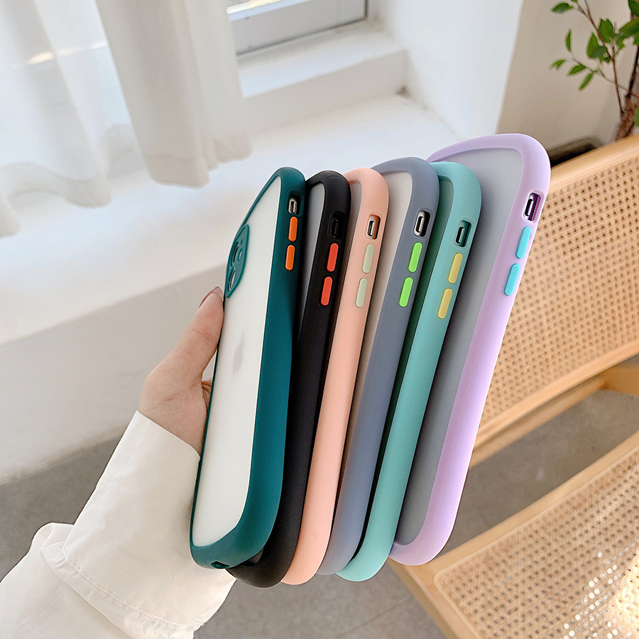 Ốp điện thoại chống sốc bảo vệ camera cho Iphone Xs Max Xr X 6 6s 7 8 Plus