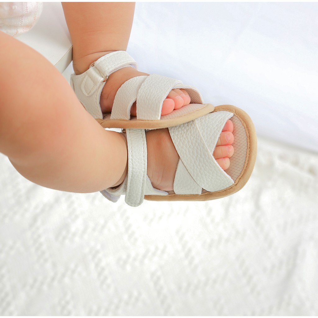 [Hàng cao cấp]Giày tập đi đế cao su mềm mại chống trơn trượt cho bé trai bé gái