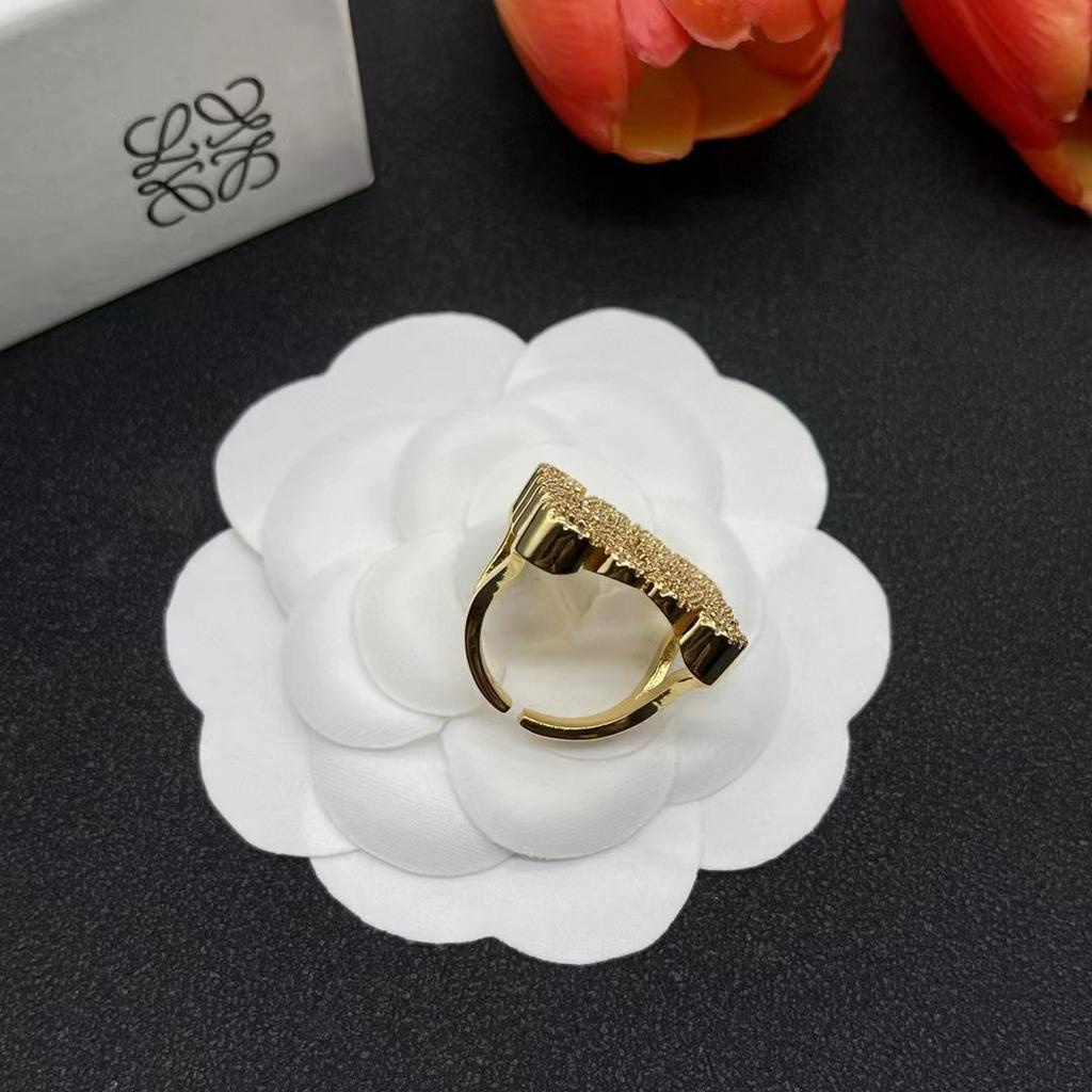 'TOP'L LOGO kim loại rỗng Logo kim cương vàng kim loại vòng đồng mạ vàng với thép in Hàn Quốc 2023 mới tái tạo không phai 925 kim bạc cho phụ nữ bông tai