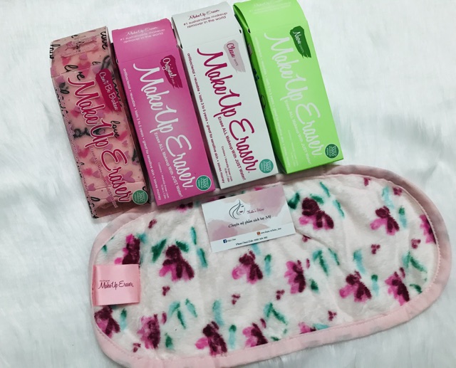 Makeup Eraser ✨ Nhiều mẫu / màu - Khăn tẩy trang siêu xịn Fullsize đủ màu - kích thước khoảng 40cm x 20cm