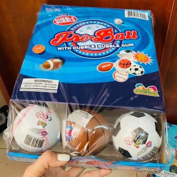 Kẹo Singum Quả Bóng Pro-Ball - Dubble Bubble Gum Canada