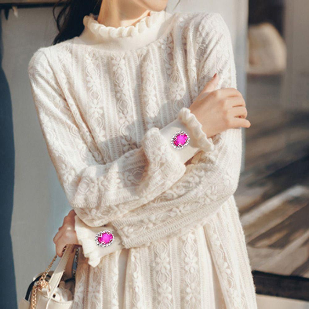 Heceh 10 Cái / Bộ|Nút Áo Hình Chim Cú Đính Đá Lấp Lánh