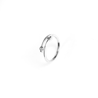 Nhẫn Bạc Blue Peach Lá Vòng, thời trang và nổi bật WG NT212