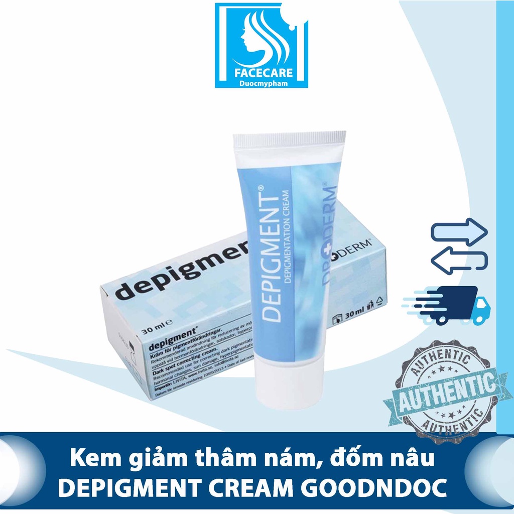 KEM GIẢM THÂM NÁM ĐỐM NÂU - DEPIGMENT CREAM GOODNDOC 30ml