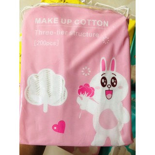 Bông tẩy trang gấu vịt