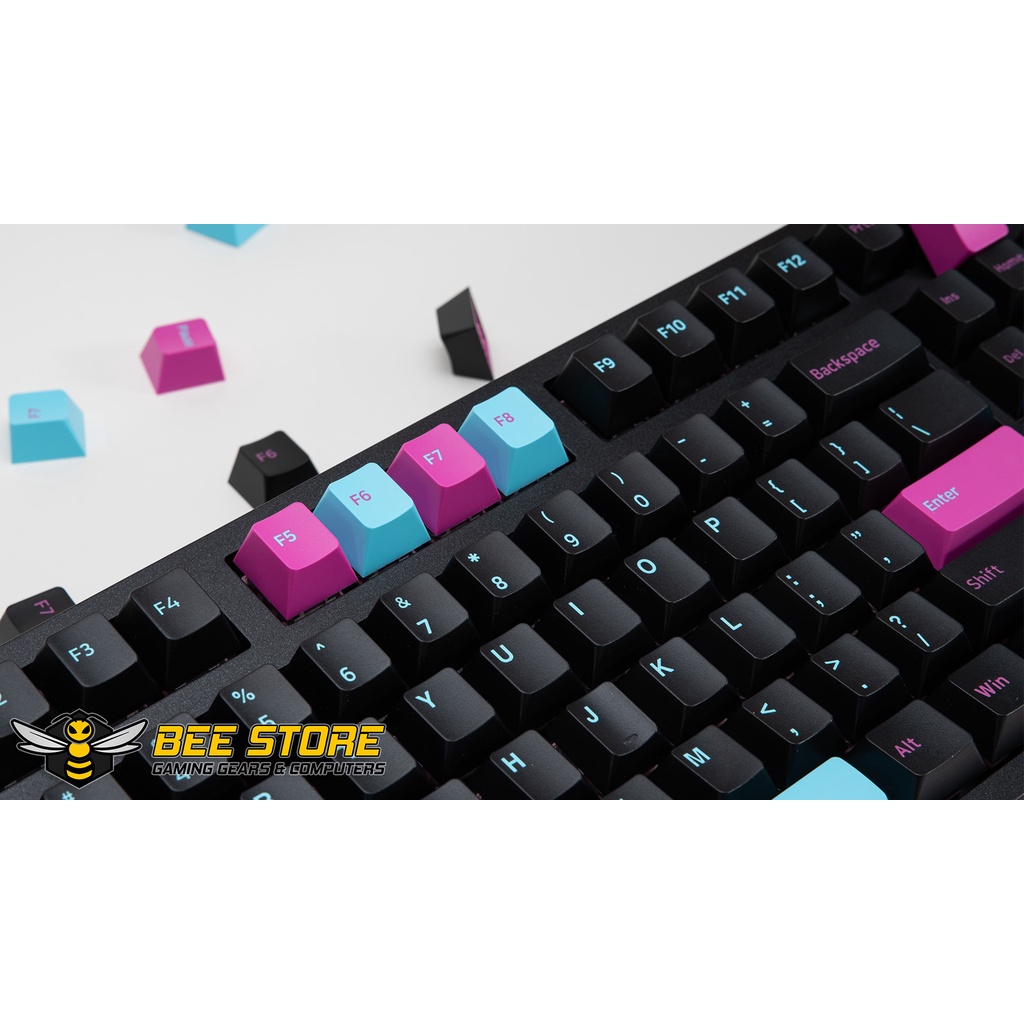 Bàn phím cơ AKKO 3098 Midnight R2 - Tặng kèm 40 keycap | Hàng chính hãng bảo hành 12 tháng