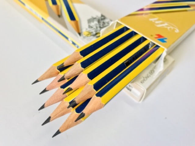 Sỉ (1 hộp/10c) bút chì gỗ hb gp-04 hàng công ty