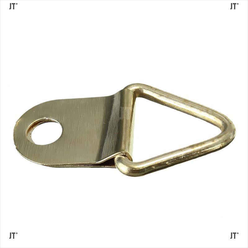 Bộ 20 Móc Treo Ảnh Hình Tam Giác Bằng Đồng Thau Gắn Tường Tiện Dụng