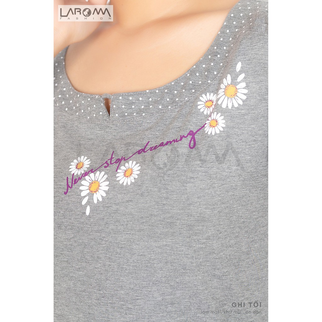 LAROMA Bộ quần áo cotton hoa ngực | BigBuy360 - bigbuy360.vn