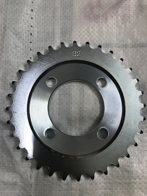 Dĩa dùng cho xe dream hoặc wave alpha đời đầu (24T-25T-26T-27T-28T-30T-32T-34T-36T) xài sên 428(9ly)