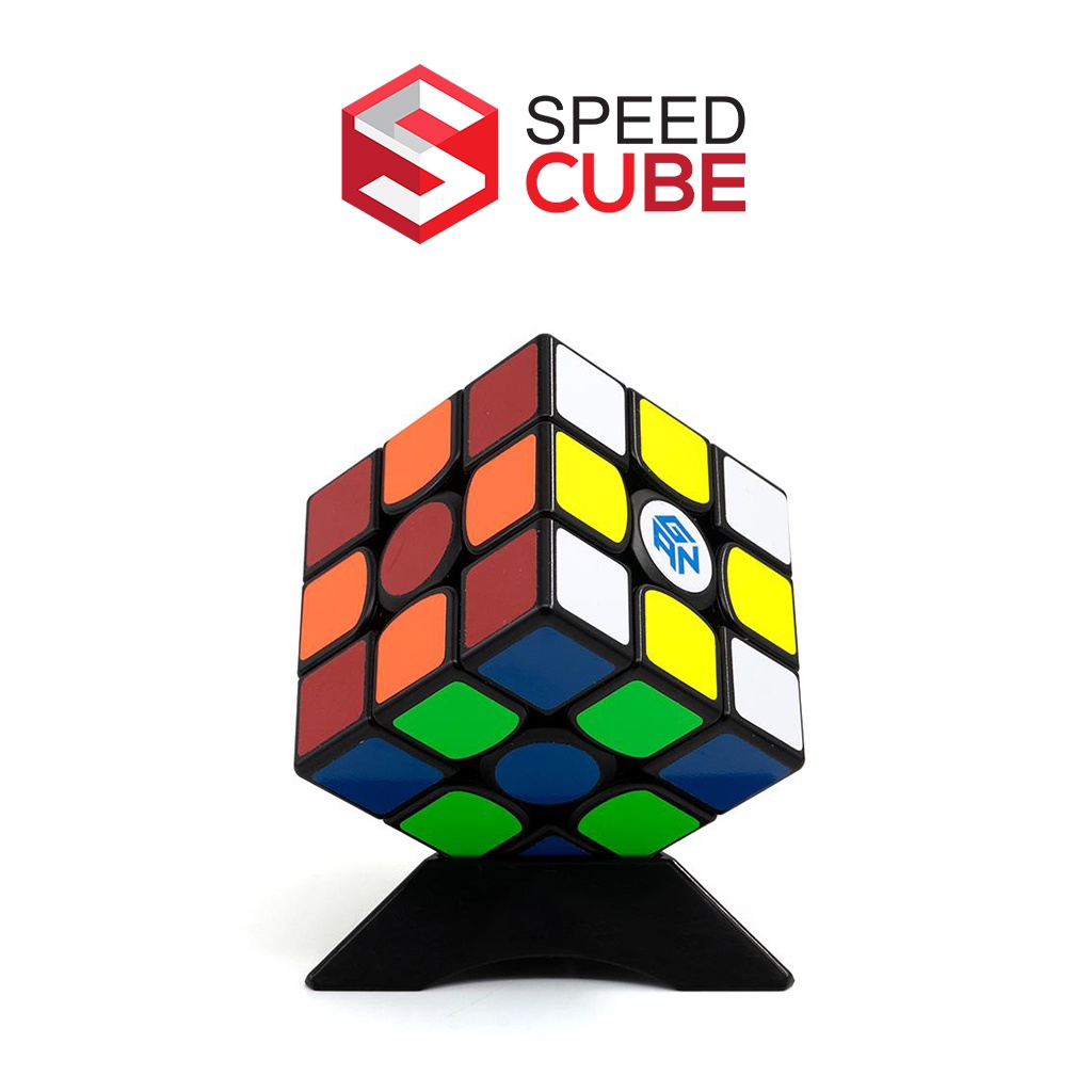 Rubik 3x3 Gan 356 Air M Stickerless/Viền Đen, Rubik Gan Chính Hãng Speed Cube