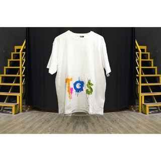 Áo phông oversize tee trắng (5 hình)