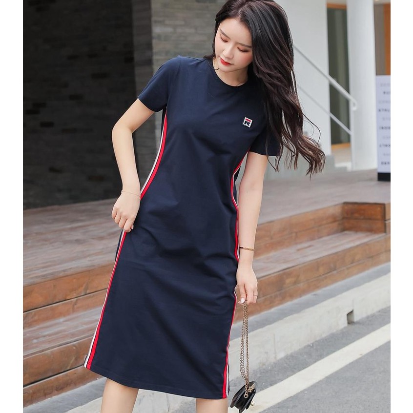 ĐẦM NỮ BIGSIZE QUẢNG CHÂU CAO CẤP,HÀNG EXMOL CHÍNH HÃNG,DÁNG DÀI,SUÔNG,CỔ TRÒN,NGẮN TAY,CHẤT THUN COTTON (50kg-80kg) | BigBuy360 - bigbuy360.vn