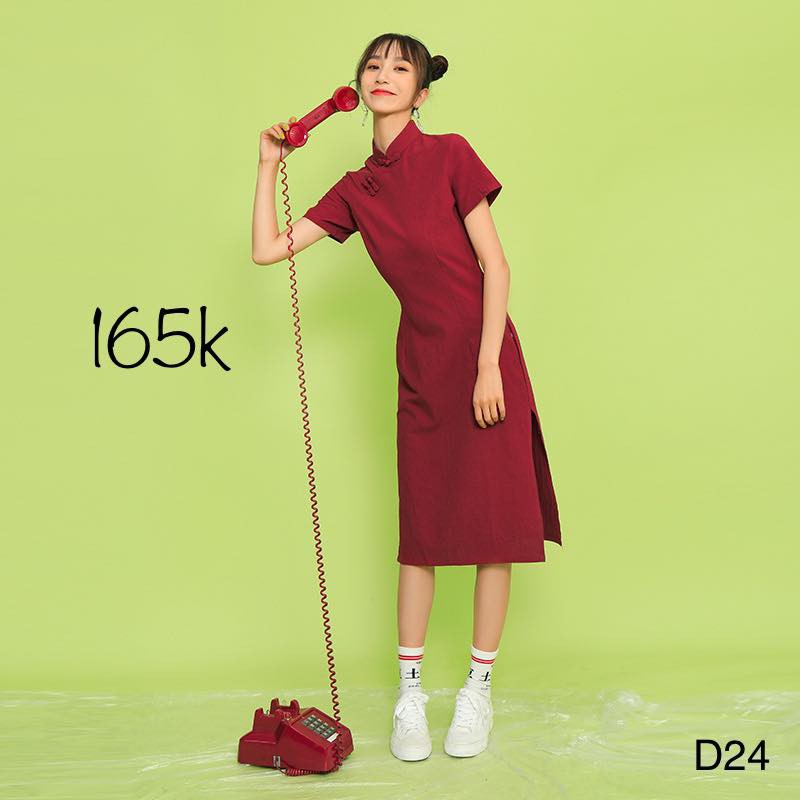 [FREESHIP] - Áo Dài Cách Tân - D24