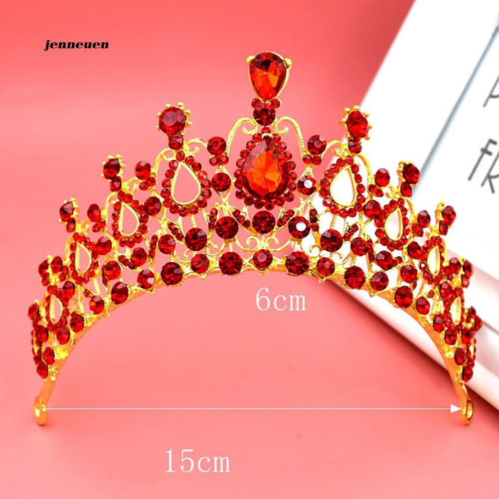 Vương miện cô dâu đính đá sang trọng tinh tế