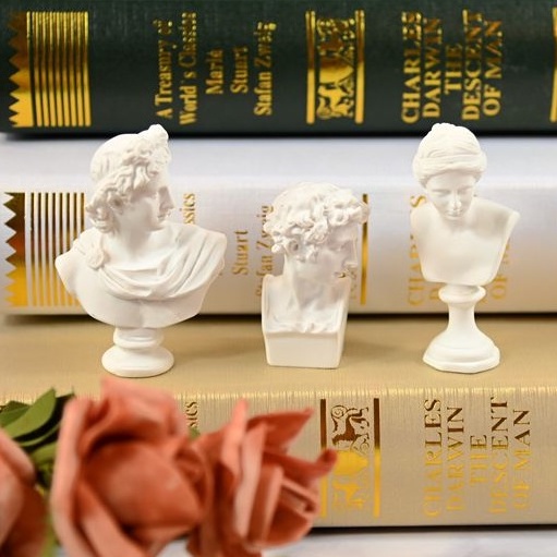 Tượng Hình Người / Cột La Mã Retro Trang Trí Nhà Cửa Phong Cách Bắc Âu