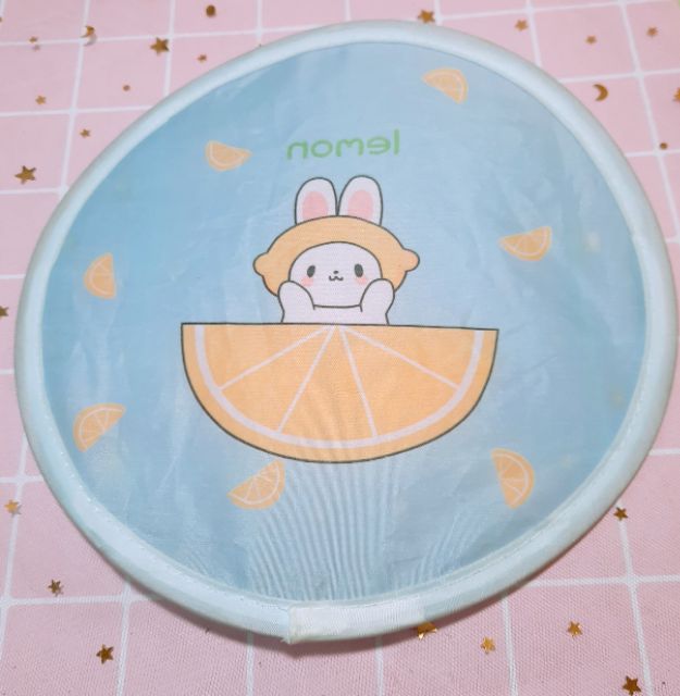 Quạt tròn bỏ túi hoạt hình dễ thương