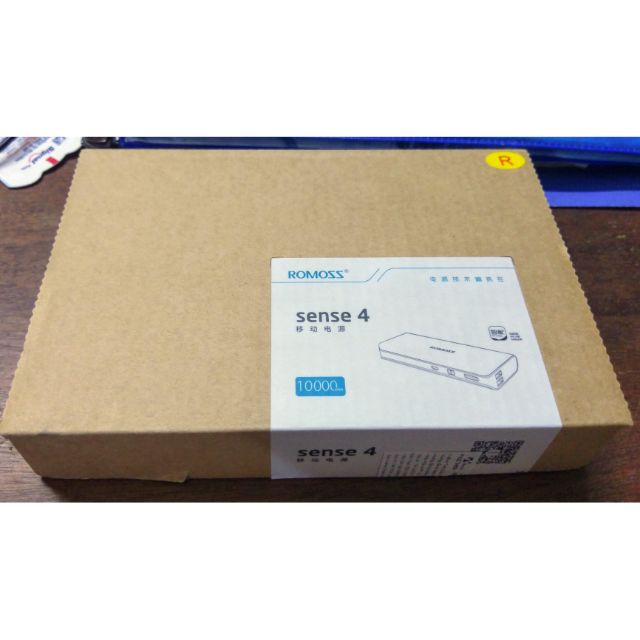 Pin sạc dự phòng Romoss Sense 4 - 10000mAh chính hãng C.ty Phúc Thịnh NK và PP