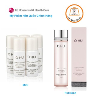 Nước Hoa Hồng Ohui Miracle Moisture Skin Softener Moist 5ml