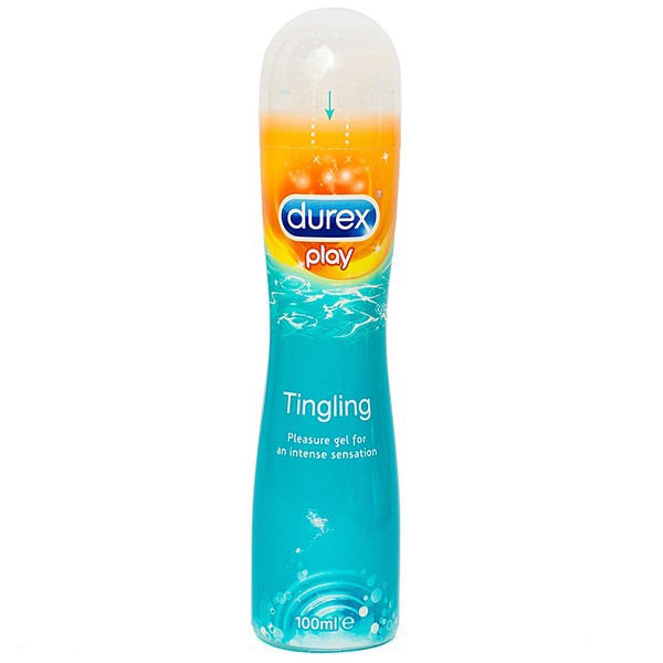 Gel Bôi Trơn Durex Play Tingling mát lạnh bạc hà chai 100ml