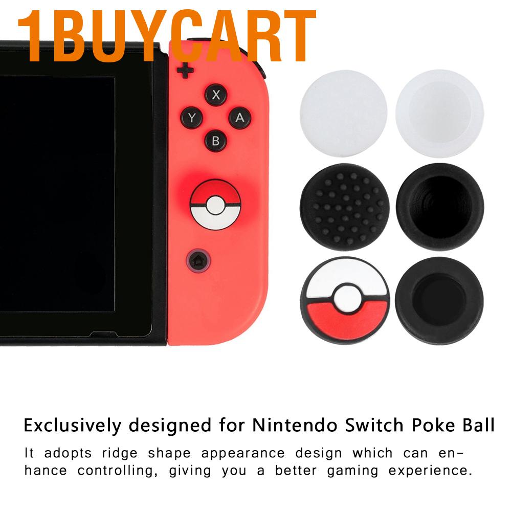 Bộ 6 nút bấm silicone bọc cho Nintendo Switch
