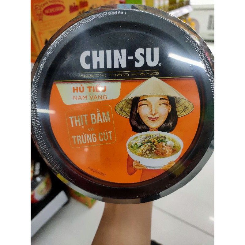 Tô Miến Gà Khô Măng / Hủ tiếu / Bánh đa cua Chinsu 129g/148g (1 tô) | BigBuy360 - bigbuy360.vn