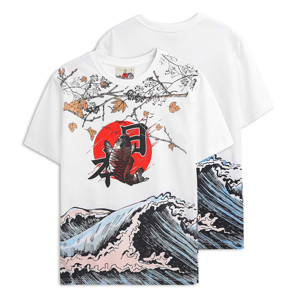 Áo Thun Nam Somehow  Autumn Print 2M , Chất Vải Cotton 2 chiều Thoải Mái , AT009928