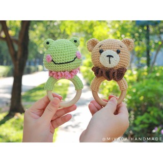 Lục lạc thú bông bằng len