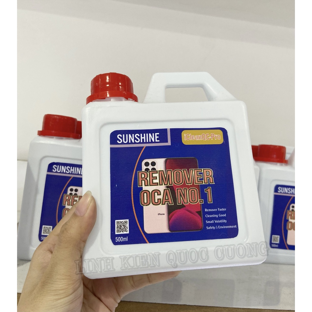 Nước tẩy keo oca 500ml (Tẩy keo màn hình)
