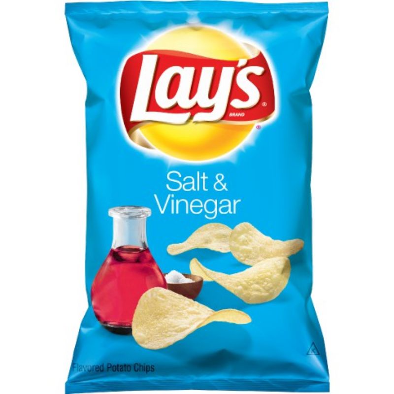 SNACK KHOAI TÂY CHIÊN VỊ MUỐI VÀ GIẤM FRITOLAY'S 184.2G