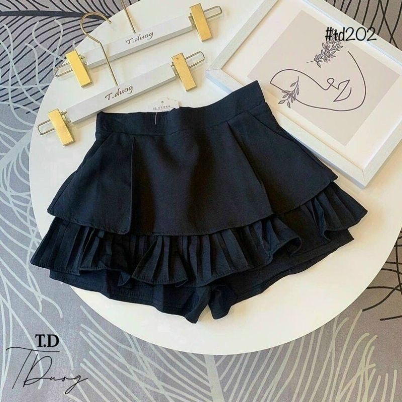Chân Váy Tennis Xếp Ly Ngắn Dáng Xòe Lưng Cạp Cao ( có quần trong ) | BigBuy360 - bigbuy360.vn