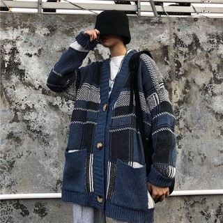[ORD TAOBAO] CARDIGAN LEN - KHOÁC LEN ULZZANG - ÁO LEN UNISEX NAM NỮ