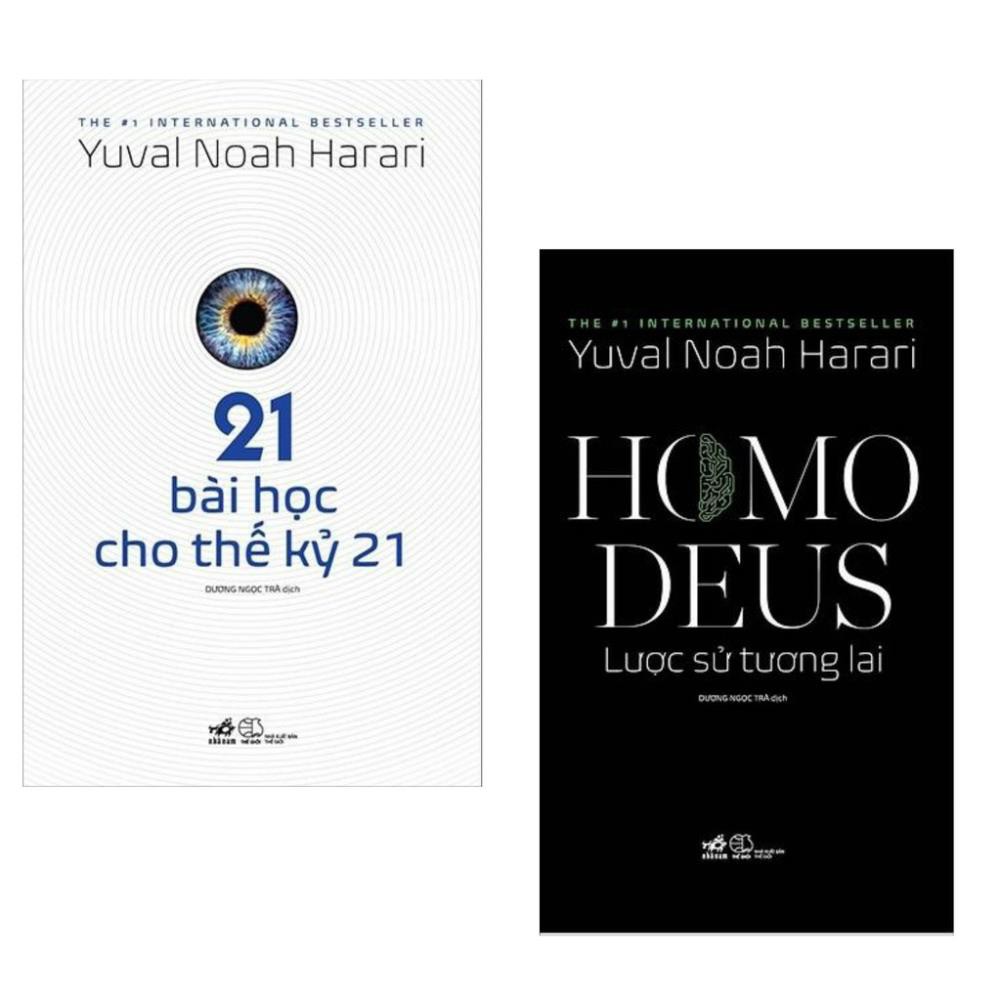 Sách - Combo Homo Deus-Lược Sử Tương Lai + 21 Bài Học Cho Thế Kỷ 21 [Nhã Nam]