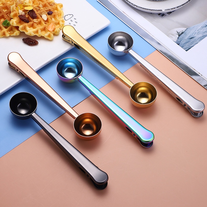 Muỗng Khuấy Cà Phê Bằng Thép Không Gỉ Nhiều Màu Sắc