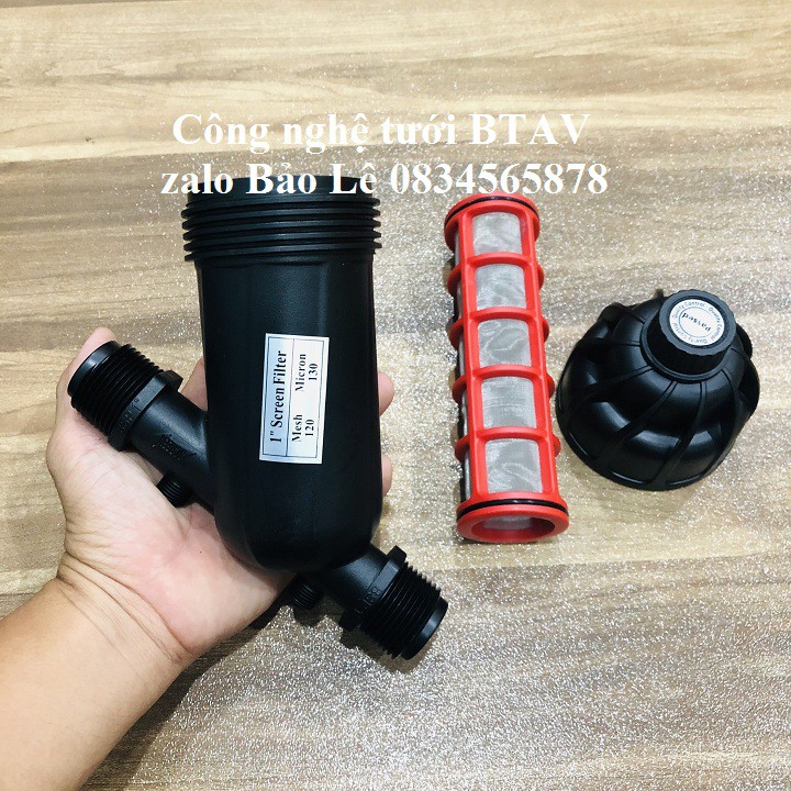 Lọc nước phi 34mm – Đen lõi màng