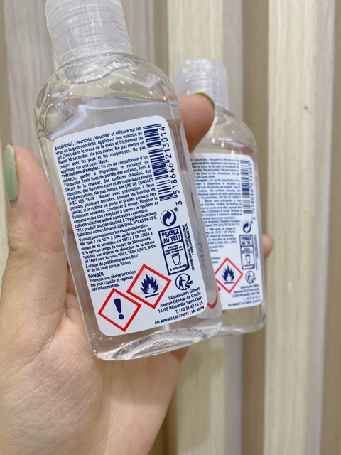 Gel rửa tay khô Bactidose Pháp (75 mL)