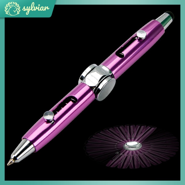 [sylviar] Bút Bi Dạng Con Quay Bằng Kim Loại Quà Tặng Cho Người Lớn Trẻ Em